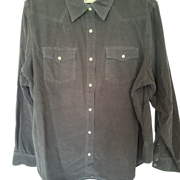 Universal Thread - Corduroy Western Shirt - Picture 1 of 5